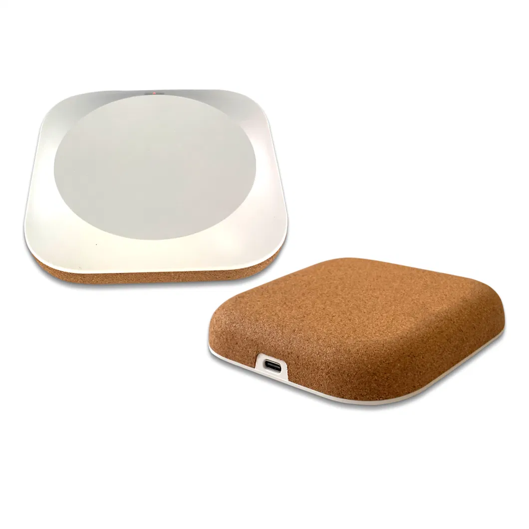 Ecro-Friendly Recycled ABS Cork Wireless Charger 10W